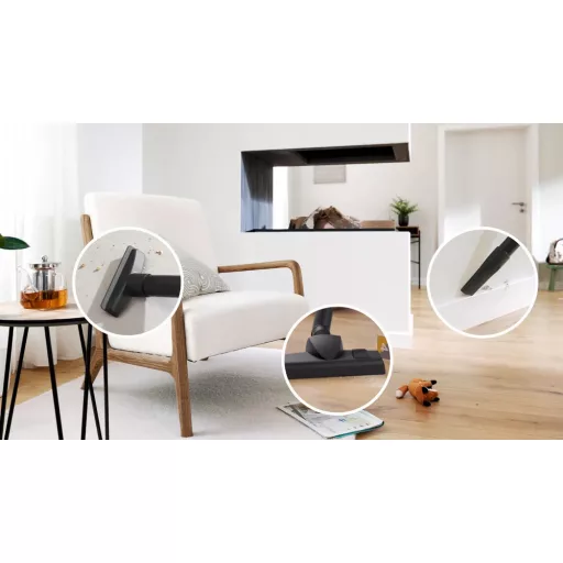Bosch Serie 4 BGB41BA1 porszívó 4 L Henger alakú vákuum Száraz 600 W Porzsák