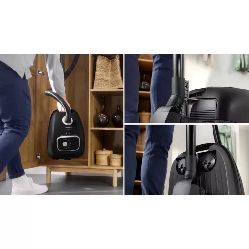 Bosch Serie 4 BGB41BA1 porszívó 4 L Henger alakú vákuum Száraz 600 W Porzsák