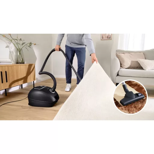 Bosch Serie 4 BGB41BA1 porszívó 4 L Henger alakú vákuum Száraz 600 W Porzsák