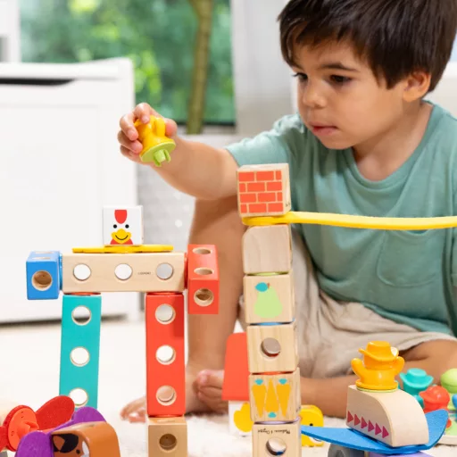 Melissa & Doug MDT BBN Blockables Town Pyst GML