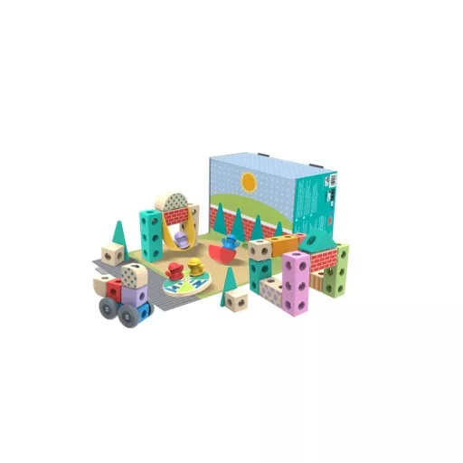 Melissa & Doug MDT BBN Blockables Town Pyst GML
