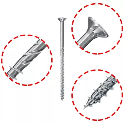 Fischer 670467 csavar és csapszeg 220 mm 50 db