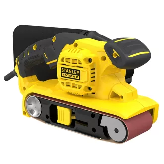   Stanley FMEW204K hordozható csiszoló Szalagcsiszoló 380 RPM Fekete, Sárga