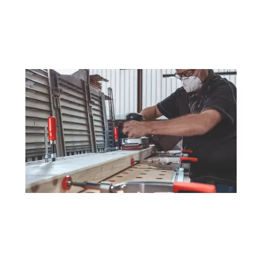 BESSEY STC-IHH25-T20 asztalos szorító Csipesz készlet 3,5 cm Fekete, Vörös, Acél