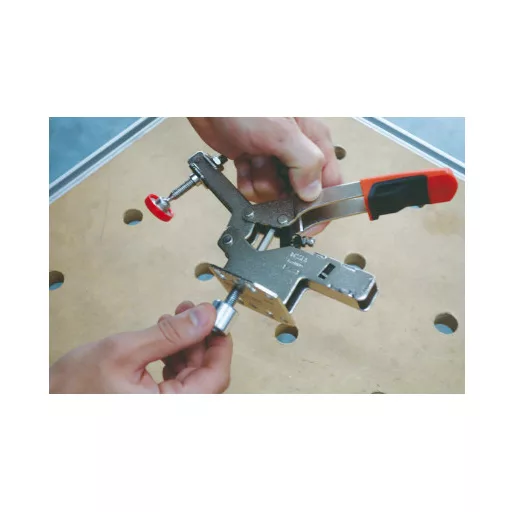 BESSEY STC-IHH25-T20 asztalos szorító Csipesz készlet 3,5 cm Fekete, Vörös, Acél