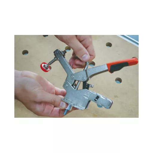 BESSEY STC-IHH25-T20 asztalos szorító Csipesz készlet 3,5 cm Fekete, Vörös, Acél