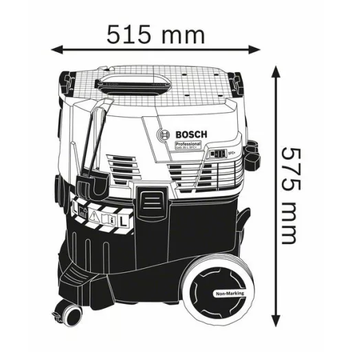 Bosch GAS 35 L SFC+ Professional Fekete, Kék 1200 W