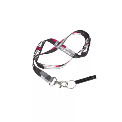 Survival whistle GUARD WHISTLE aluminium Black (YC-010-BL)