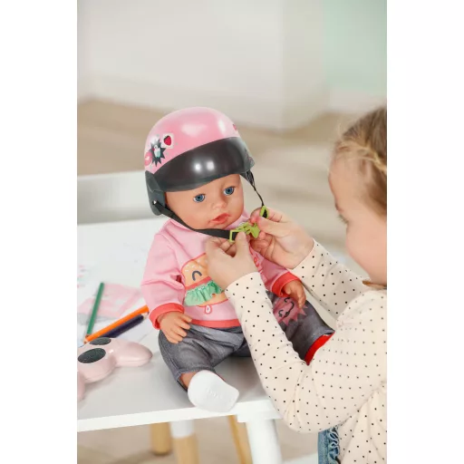 BABY born E-Scooter Helmet 43cm Játékbaba sisakja